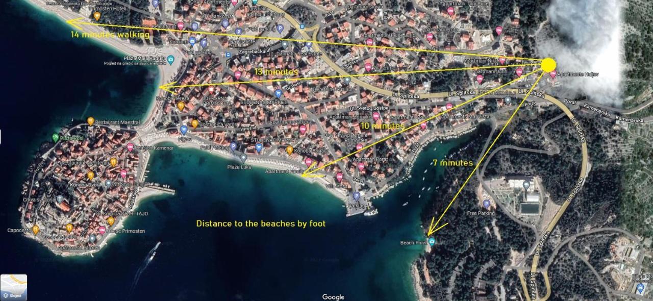 Villa Marica Primošten Exteriér fotografie